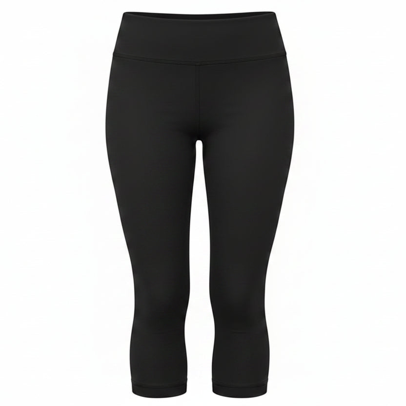 Crivit Women's Capri Leggings 3/4 Length Technical Black S 36/38